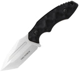 Tac Force Black Synthetic 3Cr13MoV Steel Tanto Fixed Blade Knife FIX121LSW