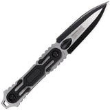 Tac Force Gray ABS 3Cr13MoV Steel Dagger Fixed Blade Knife FIX124GY
