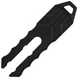 Tac Force Gray ABS 3Cr13MoV Steel Dagger Fixed Blade Knife FIX124GY