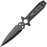 Tac Force Gray Wood 3Cr13MoV Steel Dagger Fixed Blade Knife FIX125GY