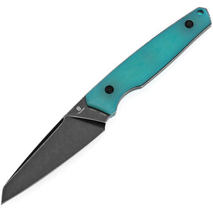 Tenable Knives Parr Light Blue G10 14C28N Sandvik Fixed Blade Knife G011B3