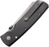 Tactile Knife Company Mariner 2 Linerlock Black Titanium Folding MagnaCut Knife MARMC01TT