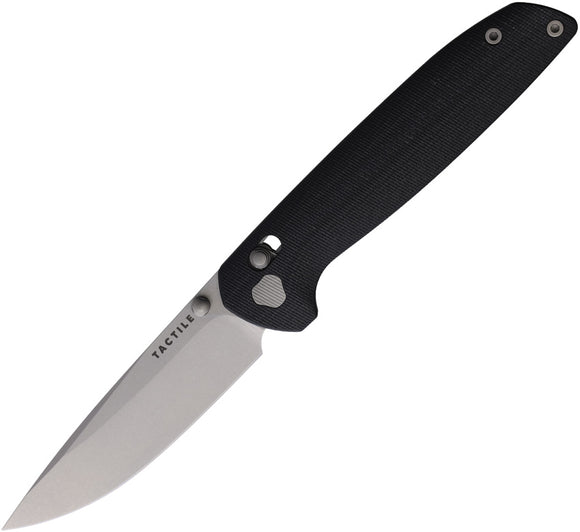 Tactile Knife Company Maverick Crossbar Lock Black G10 Folding MagnaCut Knife MVMCGBL