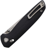 Tactile Knife Company Maverick Crossbar Lock Black G10 Folding MagnaCut Knife MVMCGBL