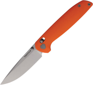 Tactile Knife Company Maverick Crossbar Lock Orange G10 Folding MagnaCut Knife MVMCGOJ