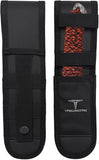 Takumitak Nighthawk Orange & Black Cord Wrapped 3Cr13 Fixed Blade Knife w/ Sheath F101ORCS