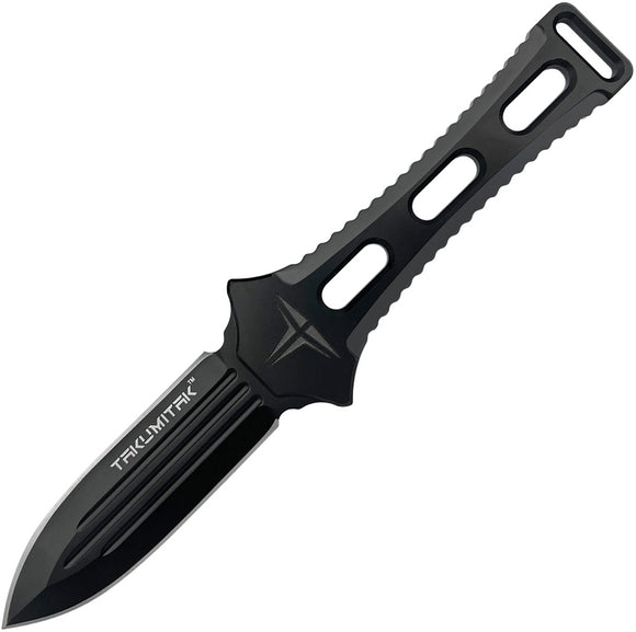 Takumitak Hidden Anger Black G10 D2 Steel Spear Point Fixed Blade Knife 205BK