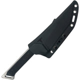 Takumitak Charge Black G10 D2 Steel Tanto Fixed Blade Knife 215SL