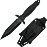 Takumitak Protector Blackout FRN 3Cr13 Stainless Fixed Blade Knife w/ Sheath F303