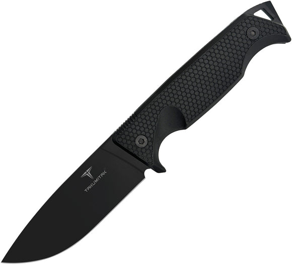 Takumitak Easy Night Blackout FRN 3Cr13 Stainless Fixed Blade Knife w/ Sheath F304