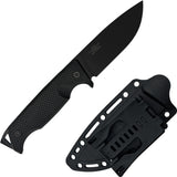 Takumitak Easy Night Blackout FRN 3Cr13 Stainless Fixed Blade Knife w/ Sheath F304