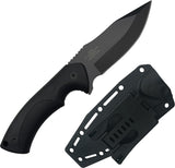 Takumitak Fit Blackout FRN 3Cr13 Stainless Fixed Blade Knife w/ Sheath F306