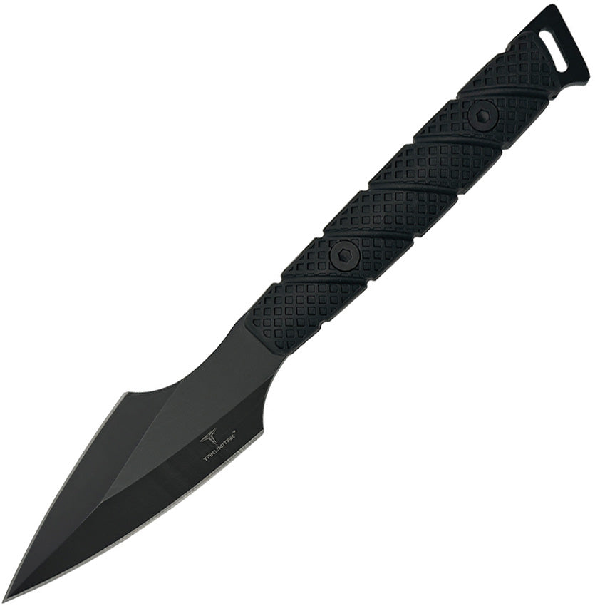 TAKUMITAK 6.5 Full Tang Tactical EDC Fixed Blade Knives w/ MOLLE Webbing Clip e