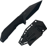 Takumitak Terminal Blackout FRN 3Cr13 Stainless Fixed Blade Knife w/ Sheath F320