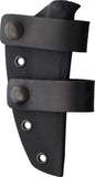 Tippy Customs Skinner Black G10 Nitro-V Upswept Fixed Blade Knife S002BK