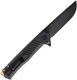Tekto Knives F1 Alpha Linerlock EOTECH Edition Black G10 Folding D2 Steel Pocket Knife F1GBKBKEO