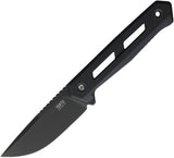 Tekto Knives X1 Atlas Black G10 MagnaCut Drop Pt Fixed Blade Knife TX1RBKMC