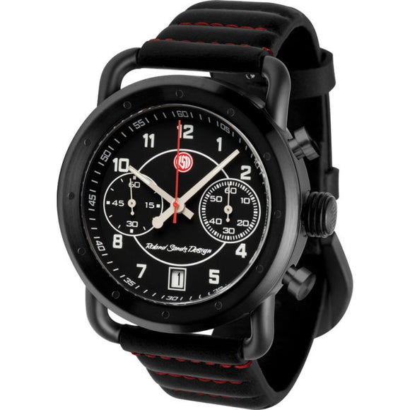 Time Concepts Szanto Rolland Sands Black Wrist Watch ICRS2252