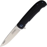 Tokisu Linerlock Black & Blue G10 Folding 8Cr13MoV Steel Pocket Knife 18681