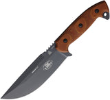 TOPS Armado 6.5 America 250th Anniversary Tan Micarta 1095 Fixed Blade Knife w/ Sheath ARM250