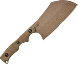 TOPS El Chappito Green Canvas Micarta Coyote Tan 1095 Fixed Blade Knife CPTO01