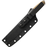 TOPS El Chete Mini Midnight Bronze Green Micarta 1095 Fixed Blade Knife OPEN BOX