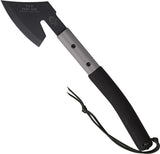 TOPS 18" FAX Fast AXE 2 Fixed Black Ax Head Blade Gray Handle + Sheath FAX02