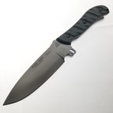 TOPS Silent Hero 1095 Carbon Steel Sniper Gray Rocky Mountain Tread Fixed Knife HERO01