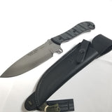 TOPS Silent Hero 1095 Carbon Steel Sniper Gray Rocky Mountain Tread Fixed Knife HERO01