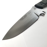 TOPS Silent Hero 1095 Carbon Steel Sniper Gray Rocky Mountain Tread Fixed Knife HERO01