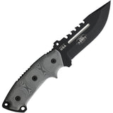 TOPS Steel Eagle Hunter America 250th Hand Signed Leo Espinoza Gray Micarta 1095 Fixed Blade Knife T0001