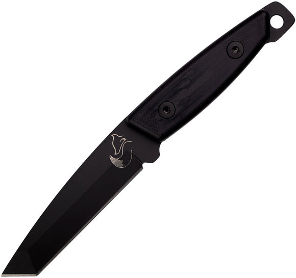 Turq Gear Fox Black G10 Sleipner Tool Steel Fixed Blade Knife 003