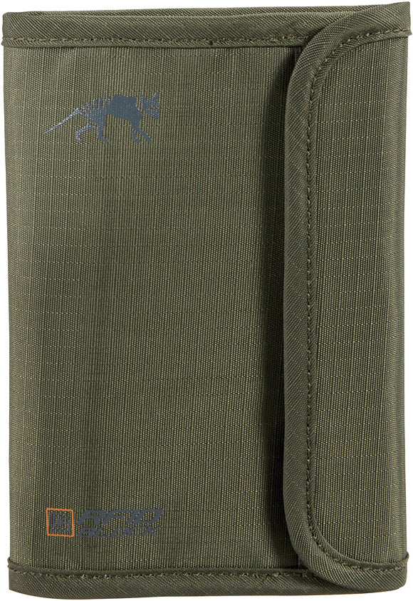 Tasmanian Tiger OD Green Passport Safe RFID 7549331