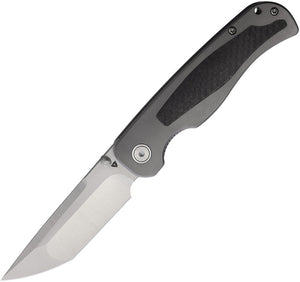 Tuya Knife Wrath V2 Framelock Titanium & Carbon Fiber Folding S90V Knife 7274202