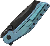 Tuya Knife Digger Framelock Green Titanium Folding S90V Pocket Knife BPVDBHGR