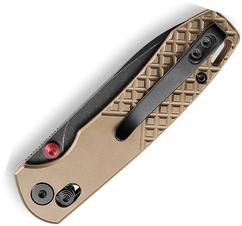 TRIVISA Dragonfly-Z Crossbar Lock Gold Folding Knife | Superior