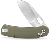TRIVISA Lamb Crossbar Lock OD Green G10 Folding N690 Pocket Knife TY26GN