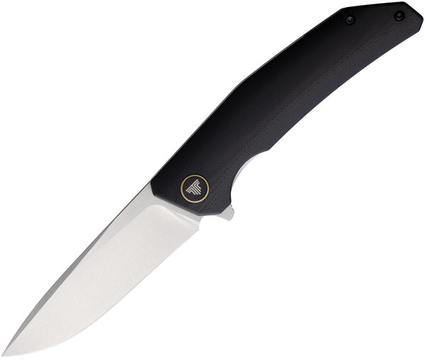 TRIVISA Phoenix-BG Linerlock Black Folding Knife | Precision