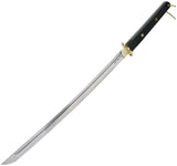 United Cutlery Honshu Tactical Wakizashi Fixed Blade Black ABS Handle Sword 2934