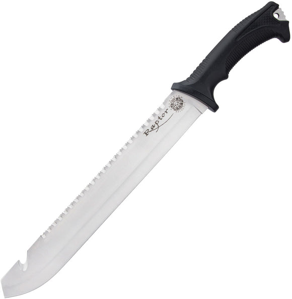 United Cutlery Columbian Raptor Black ABS 3Cr13 Steel Fixed Blade Machete 3471