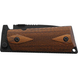 Ultimate Equipment M1911 Compact Hammerhead Walnut Folding Pocket Knife CKW