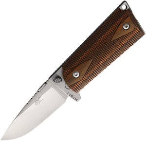 Ultimate Equipment M1911 Compact Hammerhead Walnut Folding Pocket Knife CTW