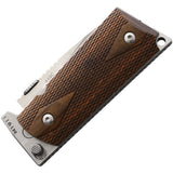 Ultimate Equipment M1911 Compact Hammerhead Walnut Folding Pocket Knife CTW