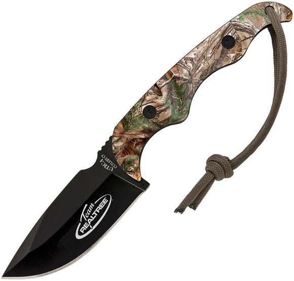 Utica Realtree Camo Stainless Steel Clip Point Fixed Blade Knife 91RT902CP