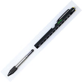 UZI Tactical Utility Black & Green 6.5" Ruler Writing Pen TP23BK