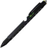 UZI Tactical Utility Black & Green 6.5" Ruler Writing Pen TP23BK