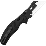 Kizer Cutlery Sheepdog C01C Utility 2 Button Lock Black G10 Folding 5Cr15MoV Knife 348829JNA3