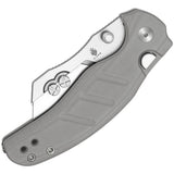 Kizer Cutlery Sheepdog C01C Utility 1 Button Lock Gray G10 Folding 5Cr15MoV Knife 348829JSA1