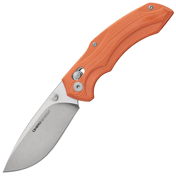 Viper Oniro Crossbar Lock Orange G10 Folding MagnaCut Pocket Knife 6012GO