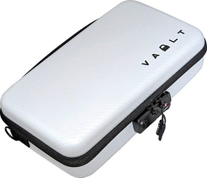 Vault Case Co. Secure White Carbon Fiber Storage Knife Case w/ Combination Lock 002CFW